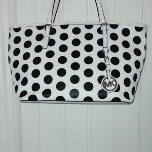 ✨MICHAEL KORS Polka Dot Tote Bag✨